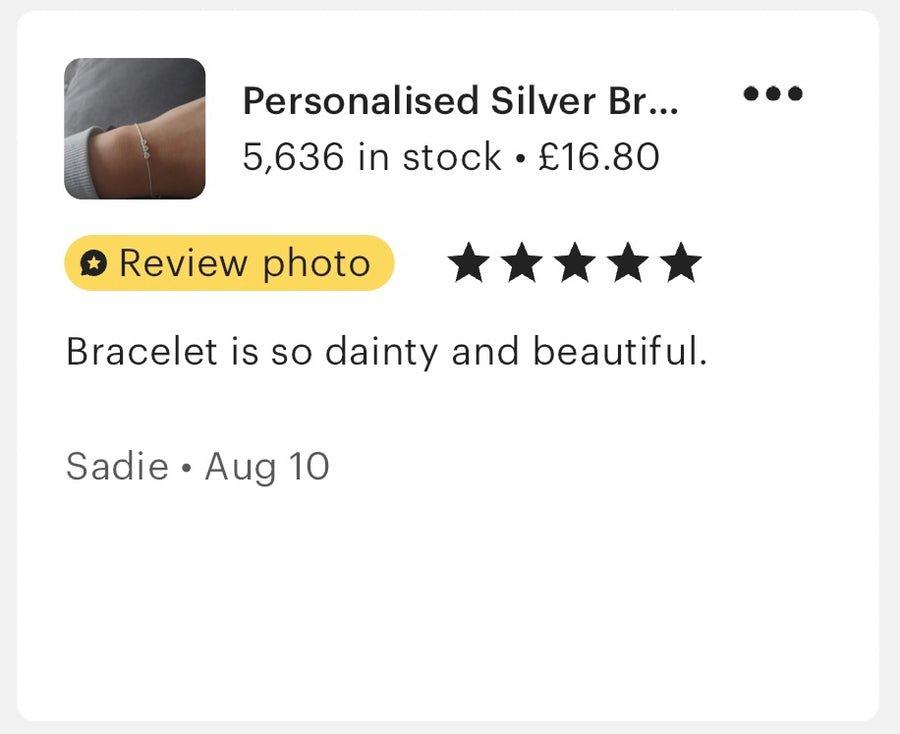 Customer review photo